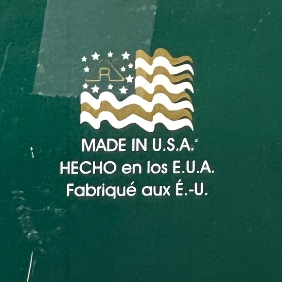 Vintage Swirl Multicolour Tie Dye Christmas Ornaments Made In U.S.A - Picture 16 of 16